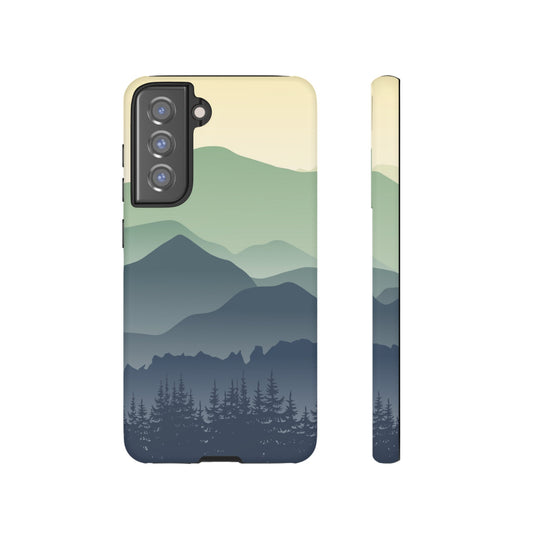 Mountain Explorer Case - Dual Layer Tough Case - Fits Many Smartphone Models