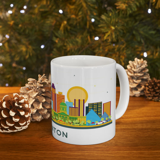 Edmonton Canada Coffee Mug - Ezra's Clothing - Mug