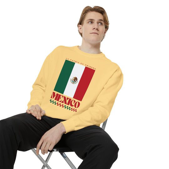 Mexico Retro Sweatshirt - Ezra's Clothing - Sweatshirt