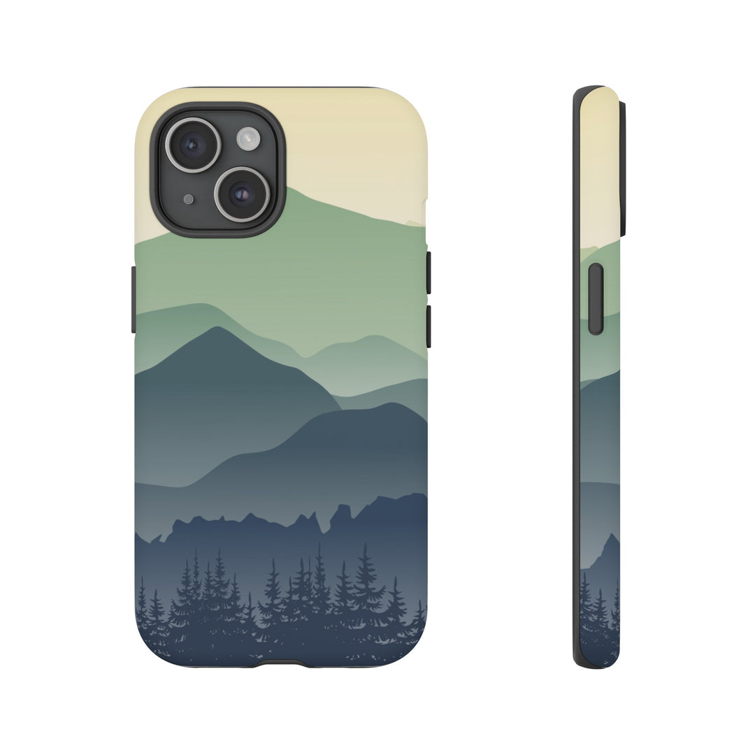 Mountain Explorer Case - Dual Layer Tough Case - Fits Many Smartphone Models