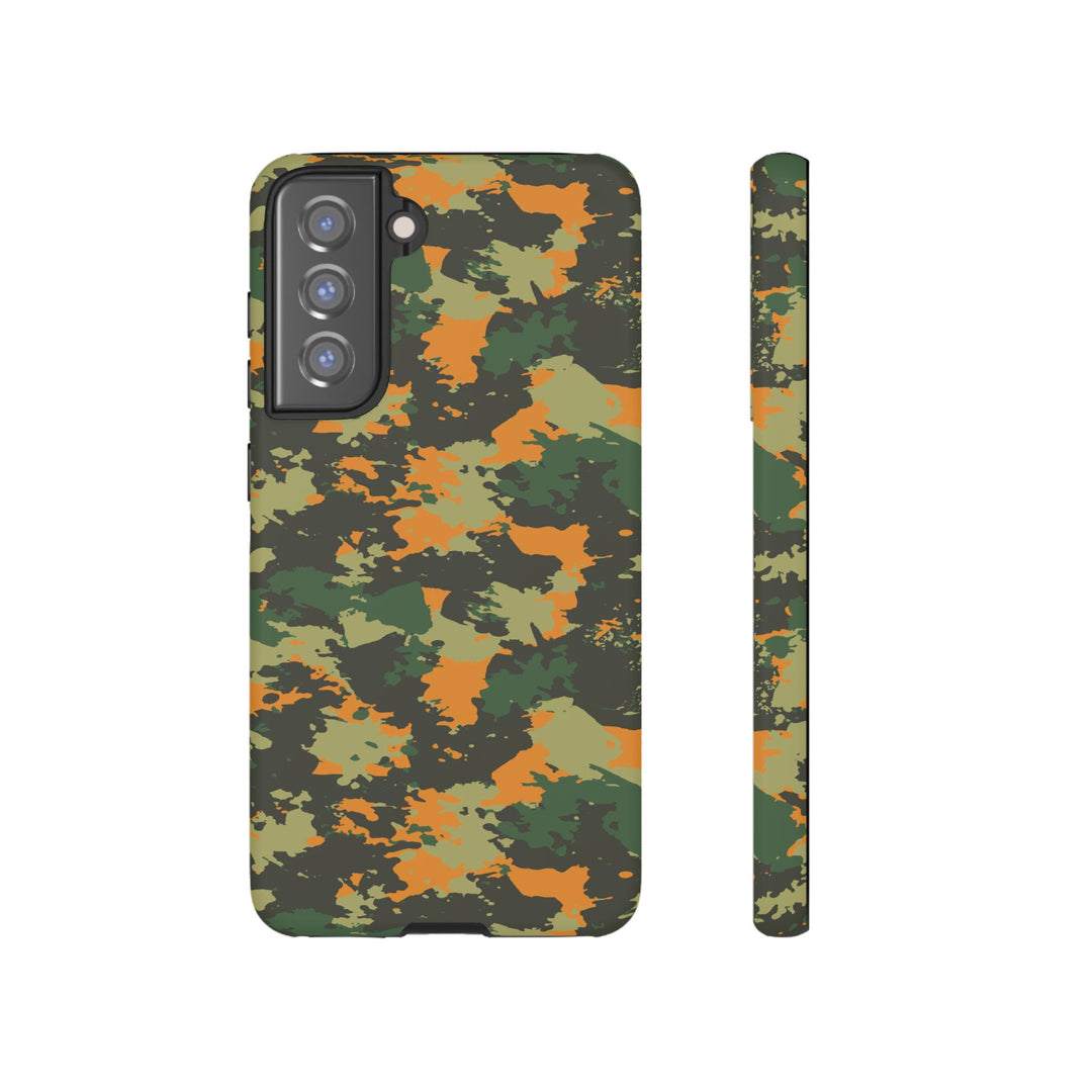 Orange Camo Case