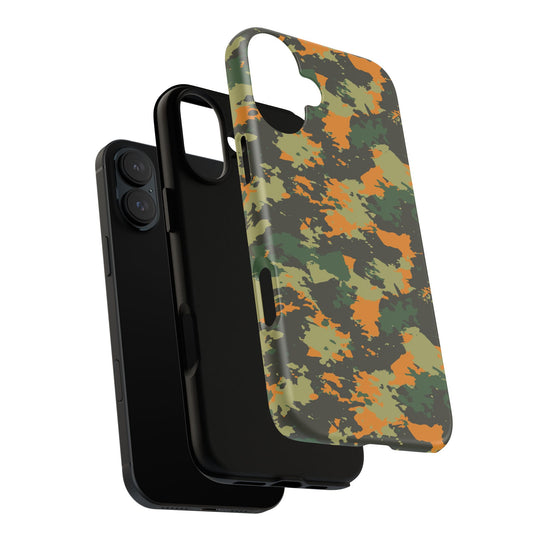 Orange Camo Case