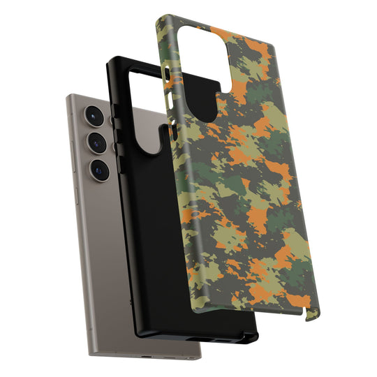 Orange Camo Case