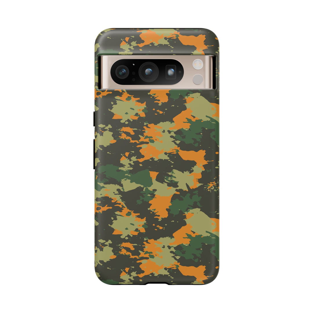 Orange Camo Case