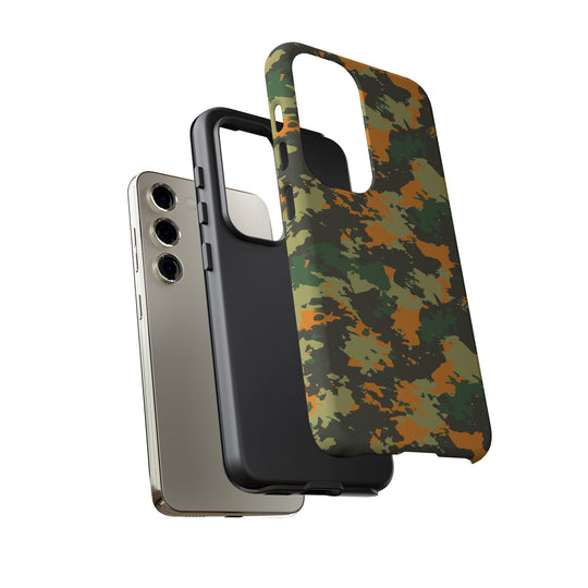 Orange Camo Case