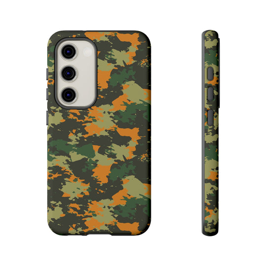 Orange Camo Case