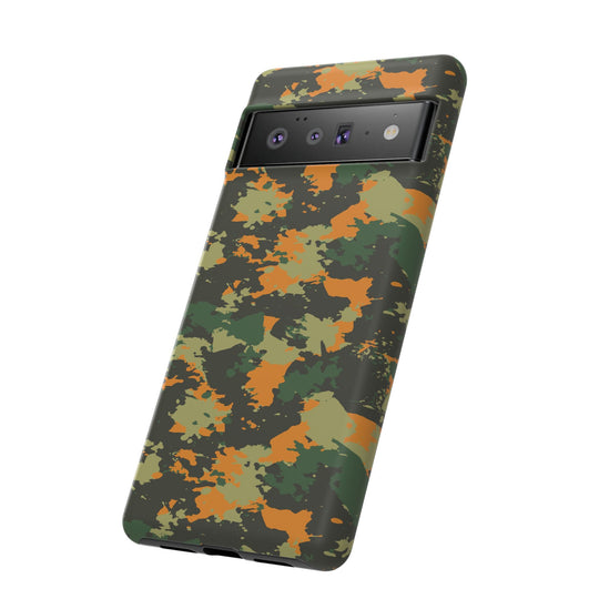 Orange Camo Case