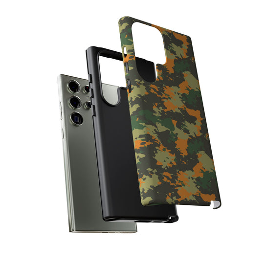 Orange Camo Case