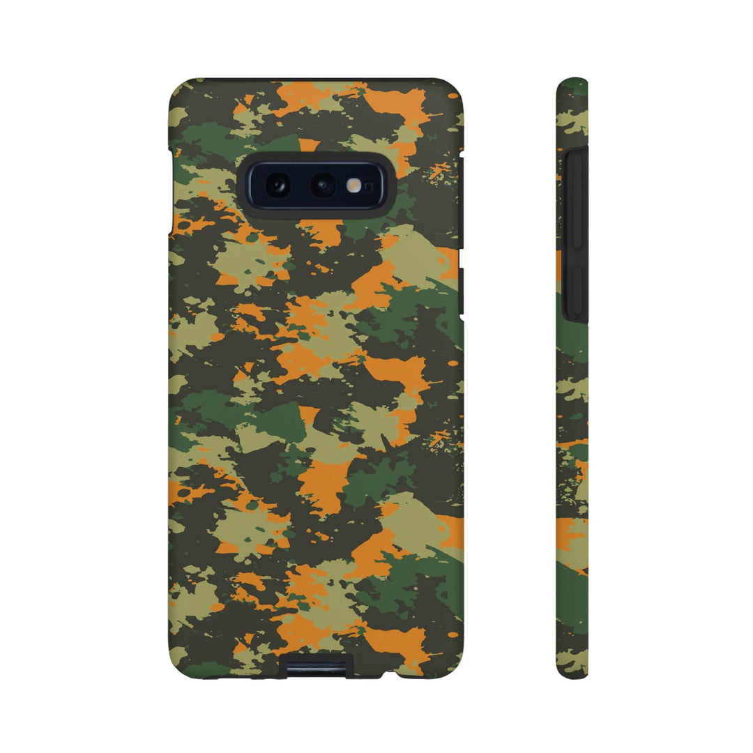 Orange Camo Case