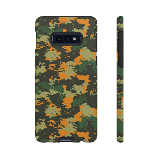 Orange Camo Case