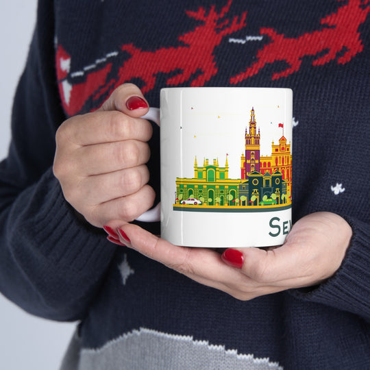 Seville Spain Coffee Mug - Ezra's Clothing - Mug