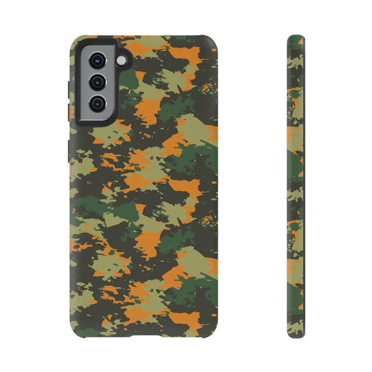 Orange Camo Case