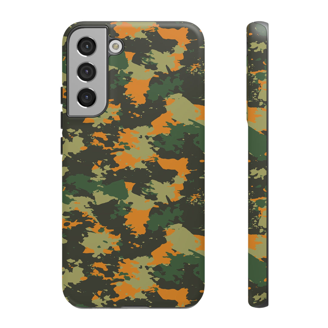 Orange Camo Case