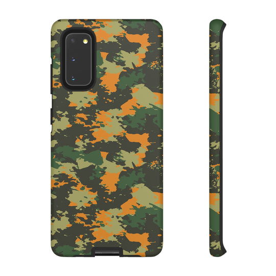 Orange Camo Case