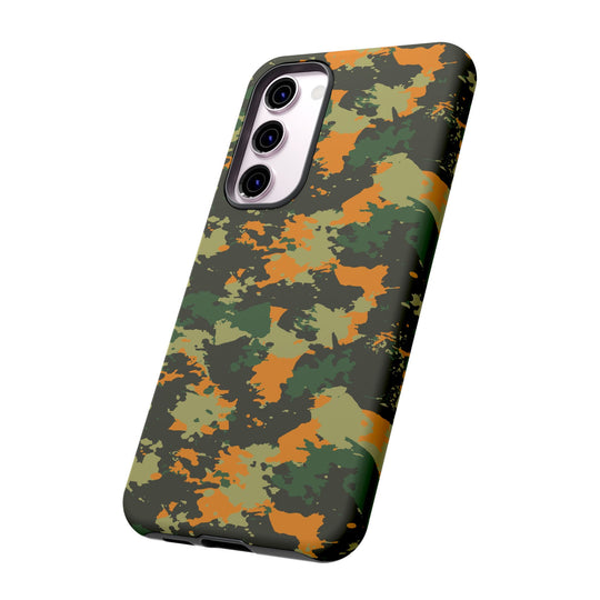 Orange Camo Case