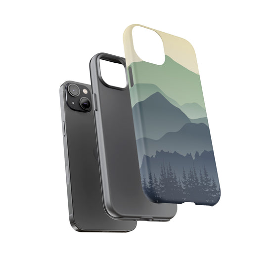 Mountain Explorer Case - Dual Layer Tough Case - Fits Many Smartphone Models