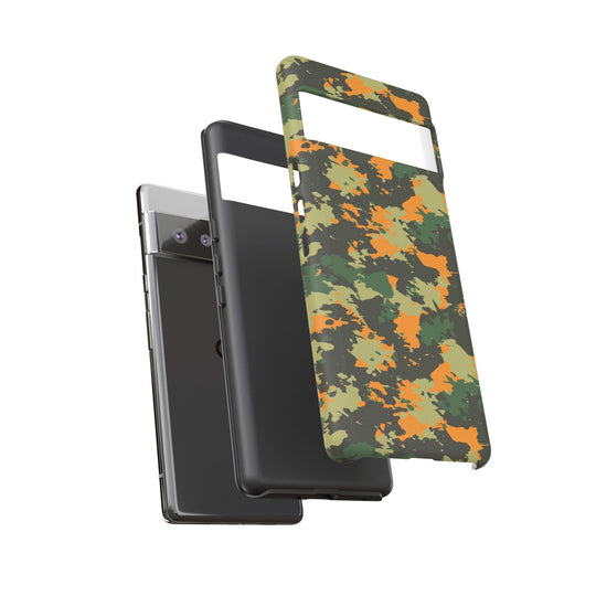 Orange Camo Case