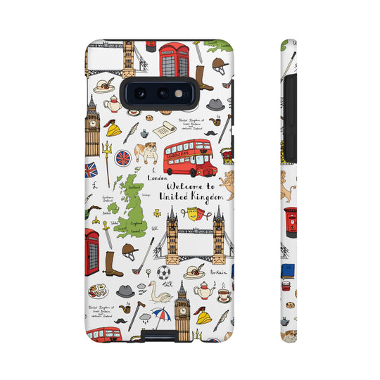 London Case - Dual Layer Tough Case - Fits Many Smartphone Models