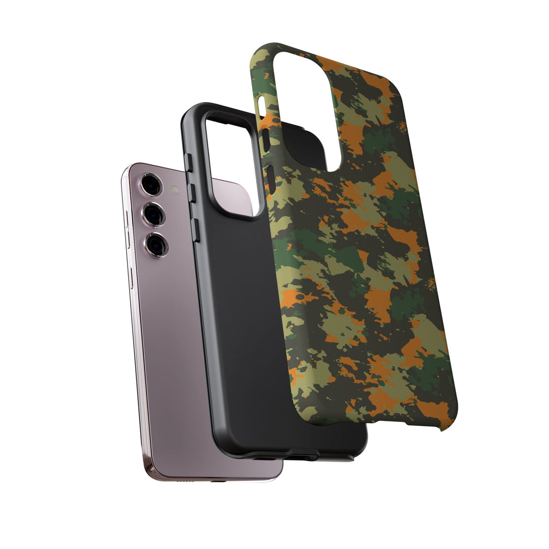 Orange Camo Case