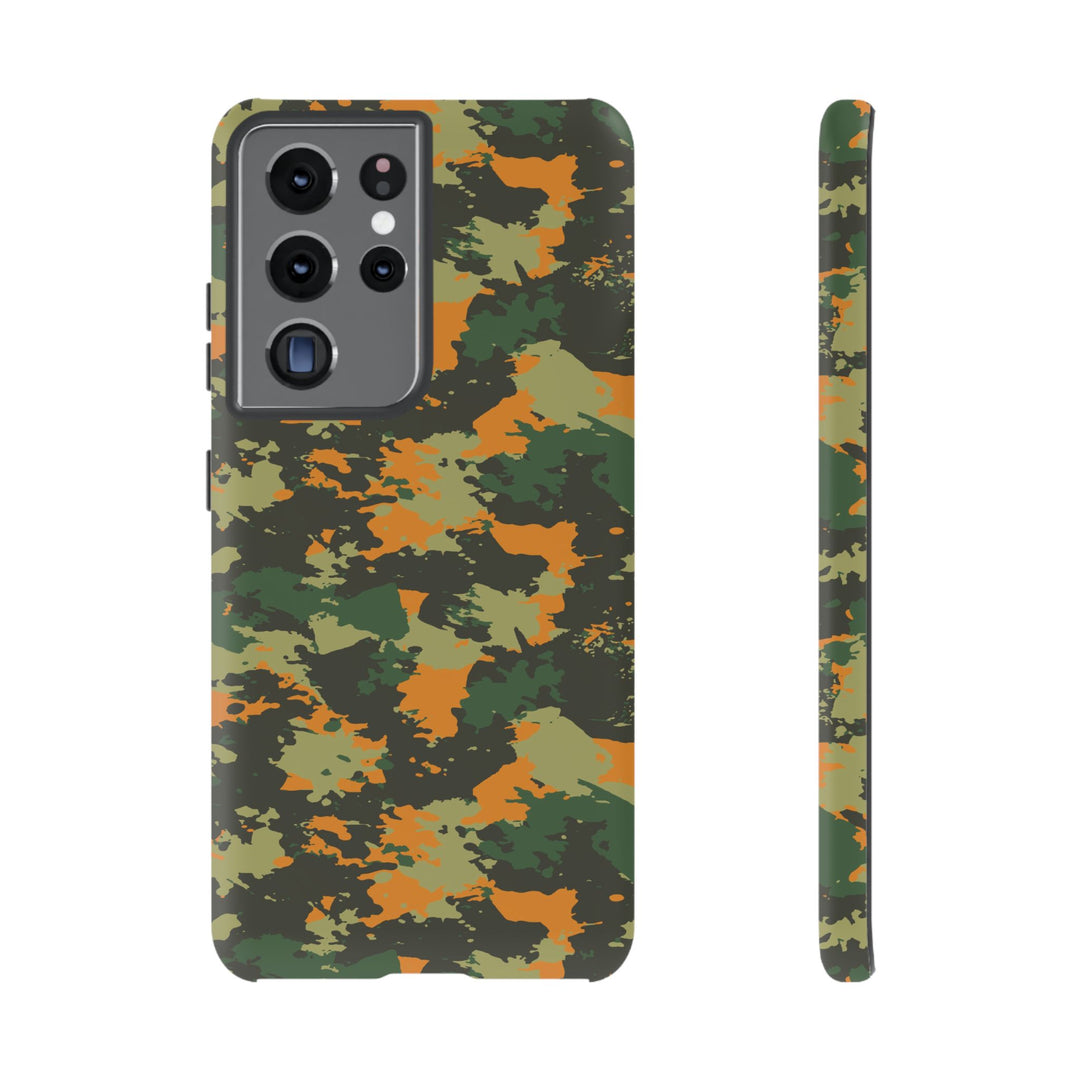 Orange Camo Case