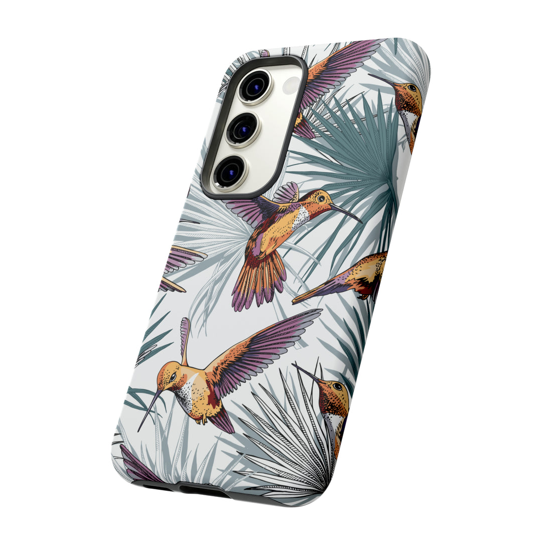 Hummingbird Case - Dual Layer Tough Case - Fits Many Smartphone Models