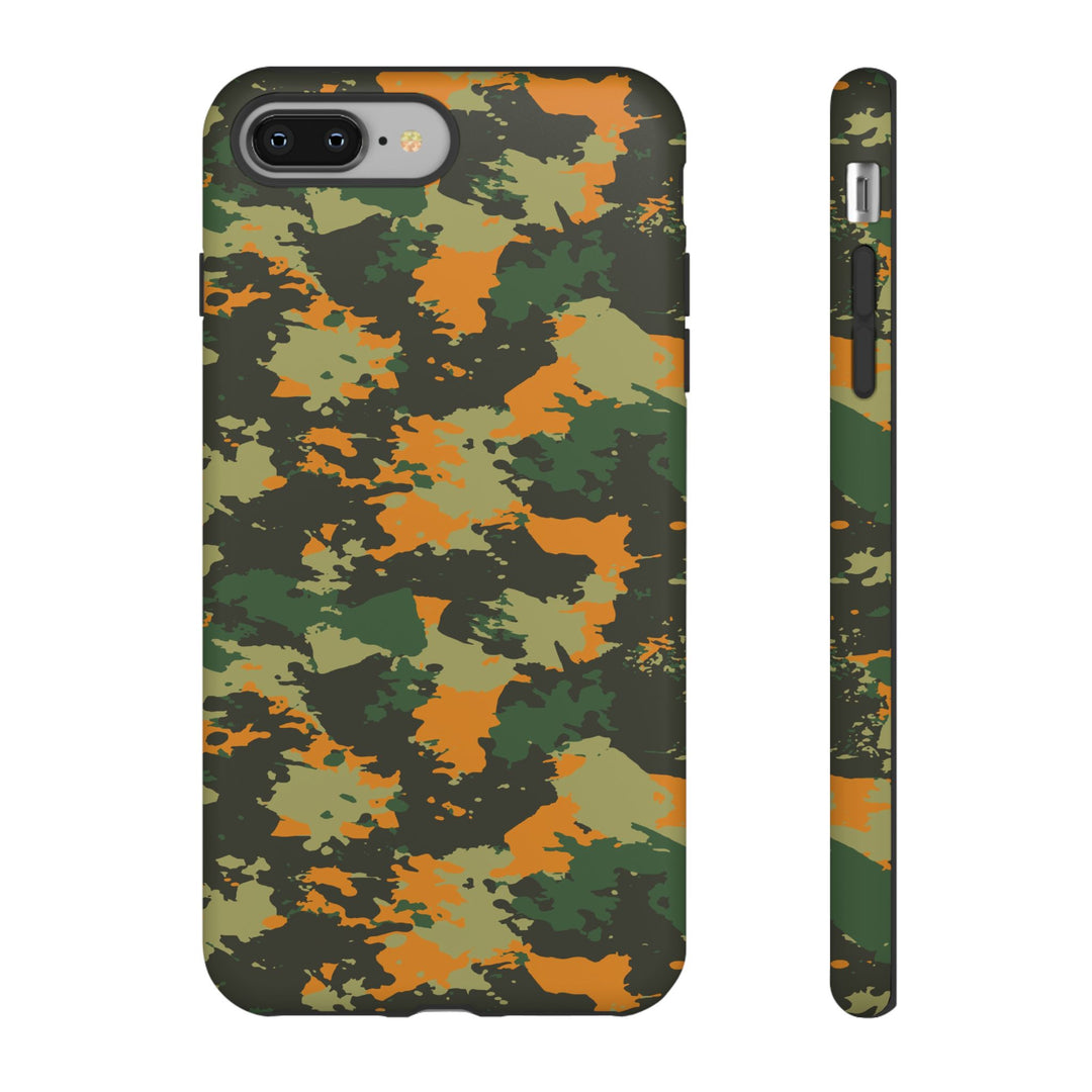 Orange Camo Case