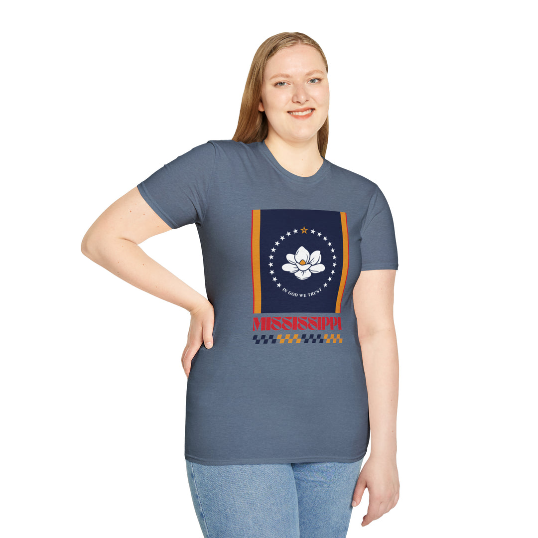 Mississippi Retro T-Shirt - Ezra's Clothing - T-Shirt