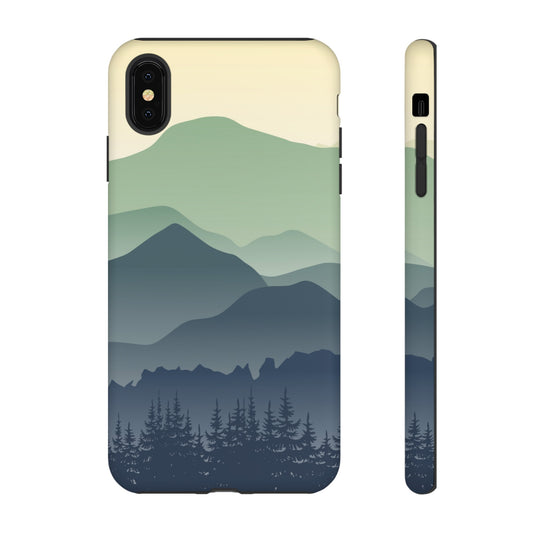 Mountain Explorer Case - Dual Layer Tough Case - Fits Many Smartphone Models