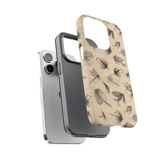 Fly Fishing Case - Dual Layer Tough Case - Fits Many Smartphone Models