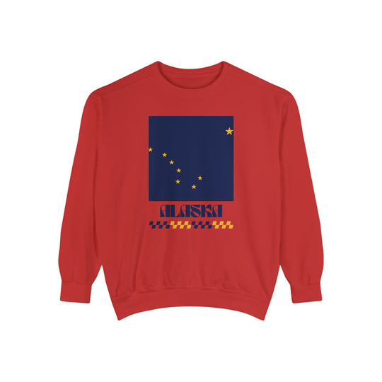 Alaska Retro Sweatshirt - Ezra's Clothing - Sweatshirt