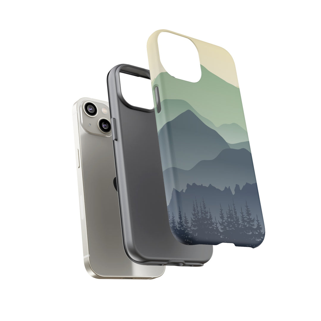 Mountain Explorer Case - Dual Layer Tough Case - Fits Many Smartphone Models