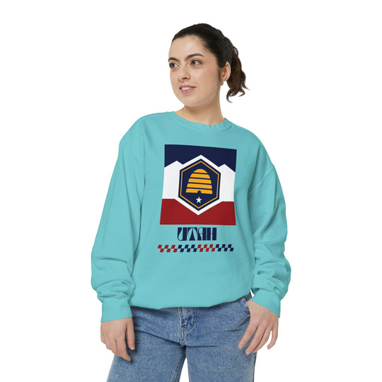 Utah Retro Sweatshirt - Ezra's Clothing - Sweatshirt