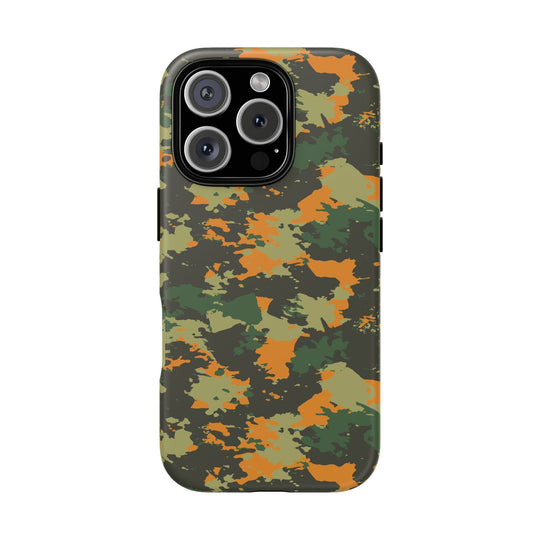 Orange Camo Case