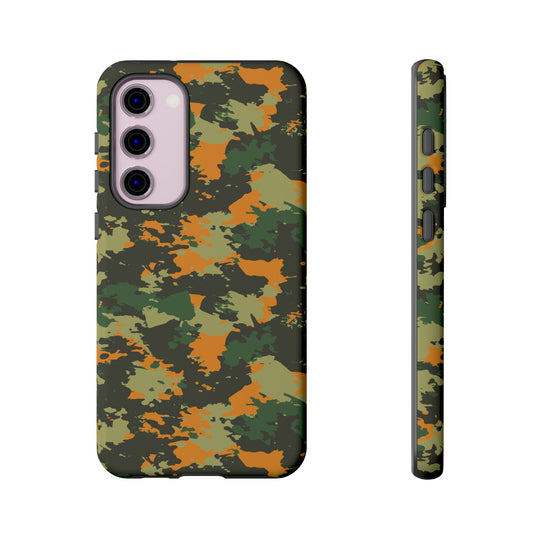 Orange Camo Case