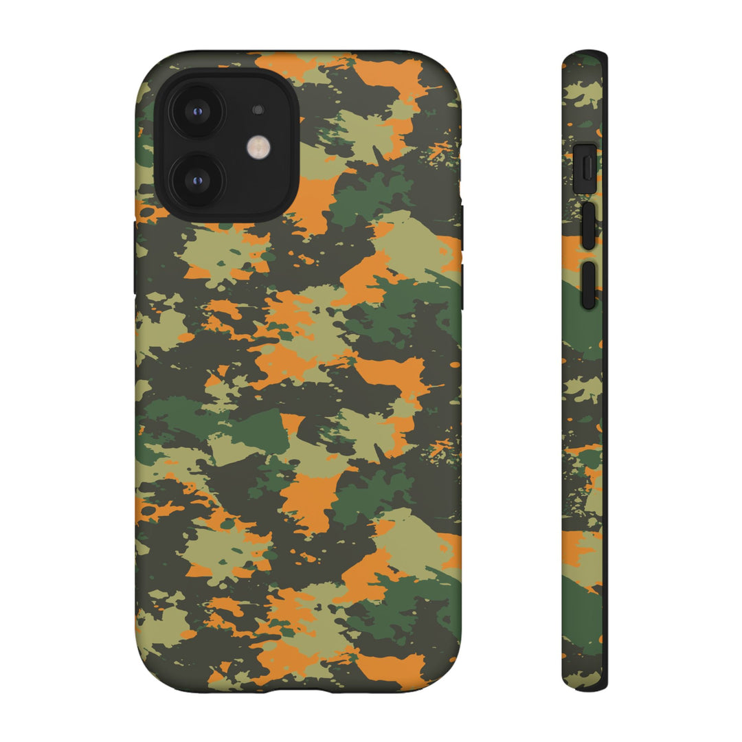 Orange Camo Case