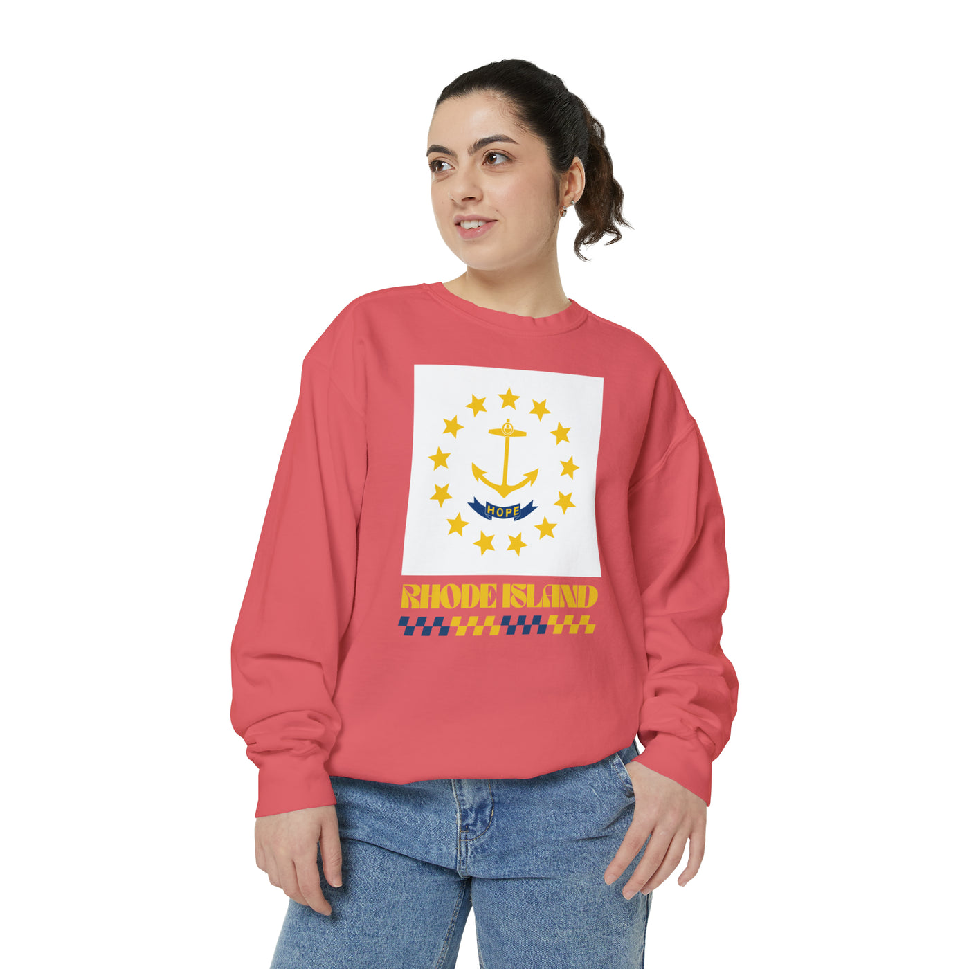 Rhode Island Retro Sweatshirt