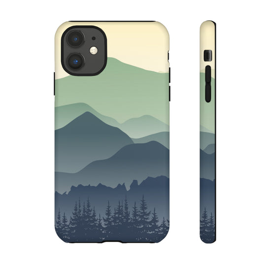 Mountain Explorer Case - Dual Layer Tough Case - Fits Many Smartphone Models