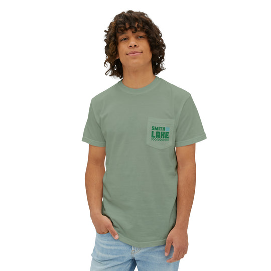 Smith Lake Good Vibes Pocket T-Shirt - Ezra's Clothing - T-Shirt
