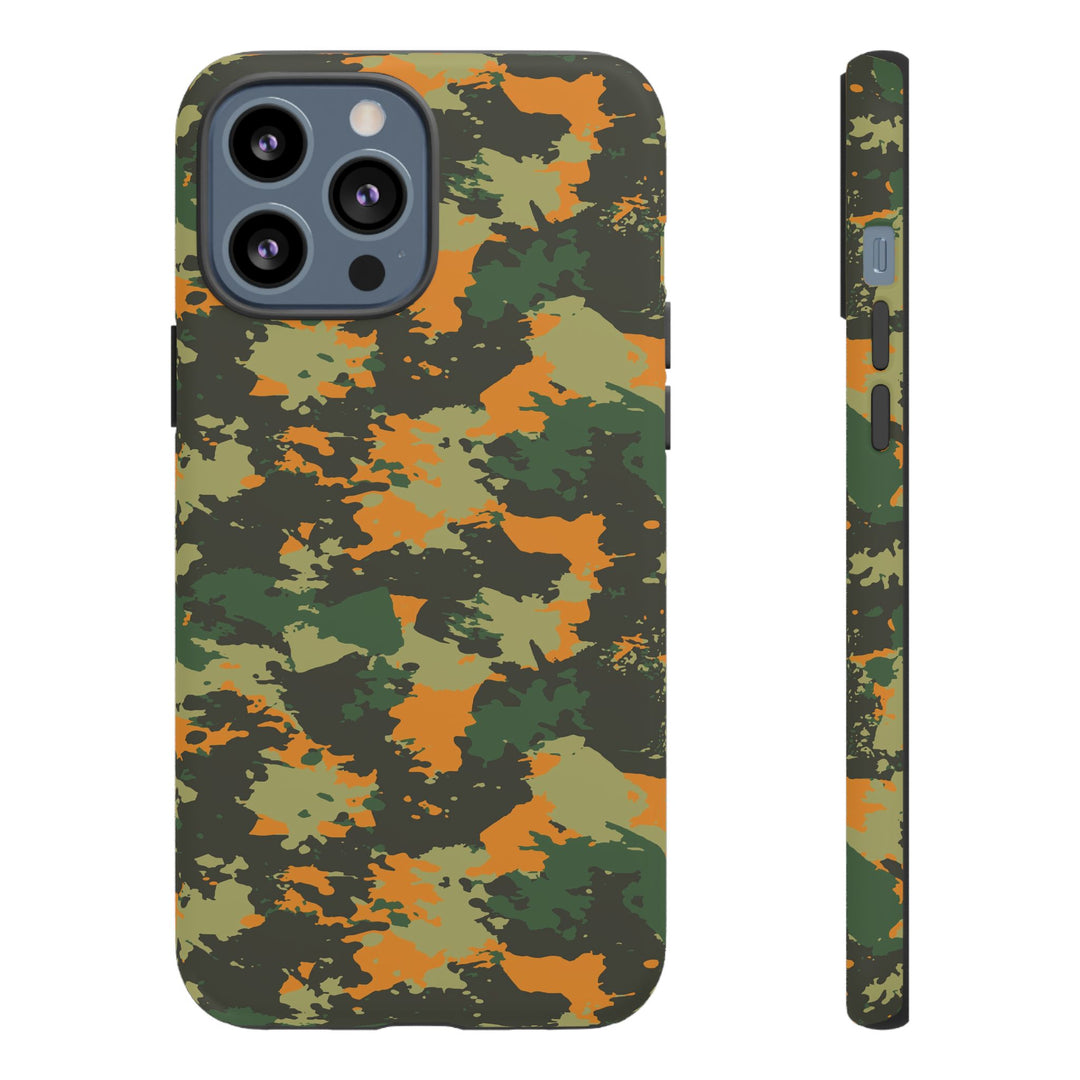 Orange Camo Case