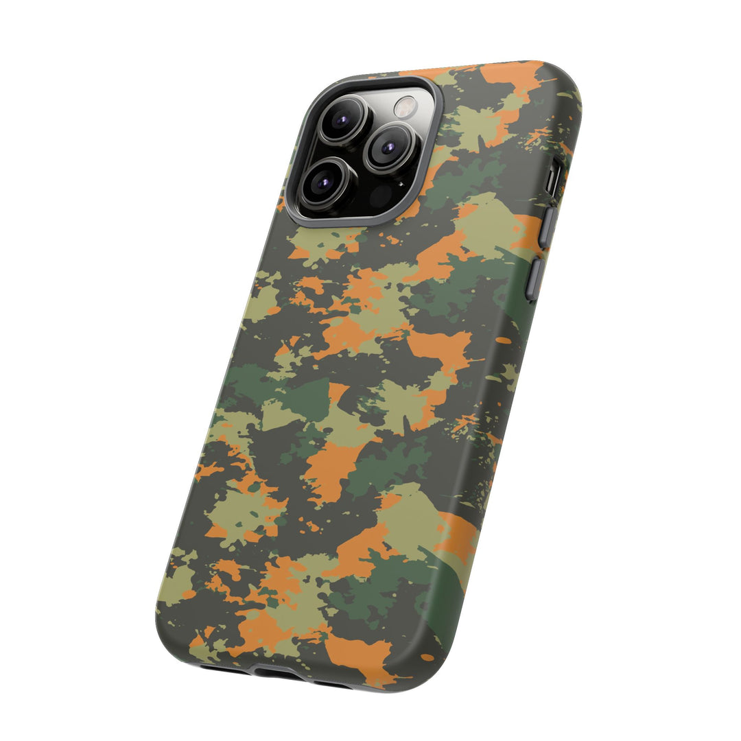 Orange Camo Case