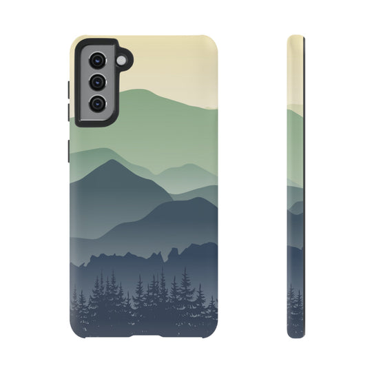 Mountain Explorer Case - Dual Layer Tough Case - Fits Many Smartphone Models