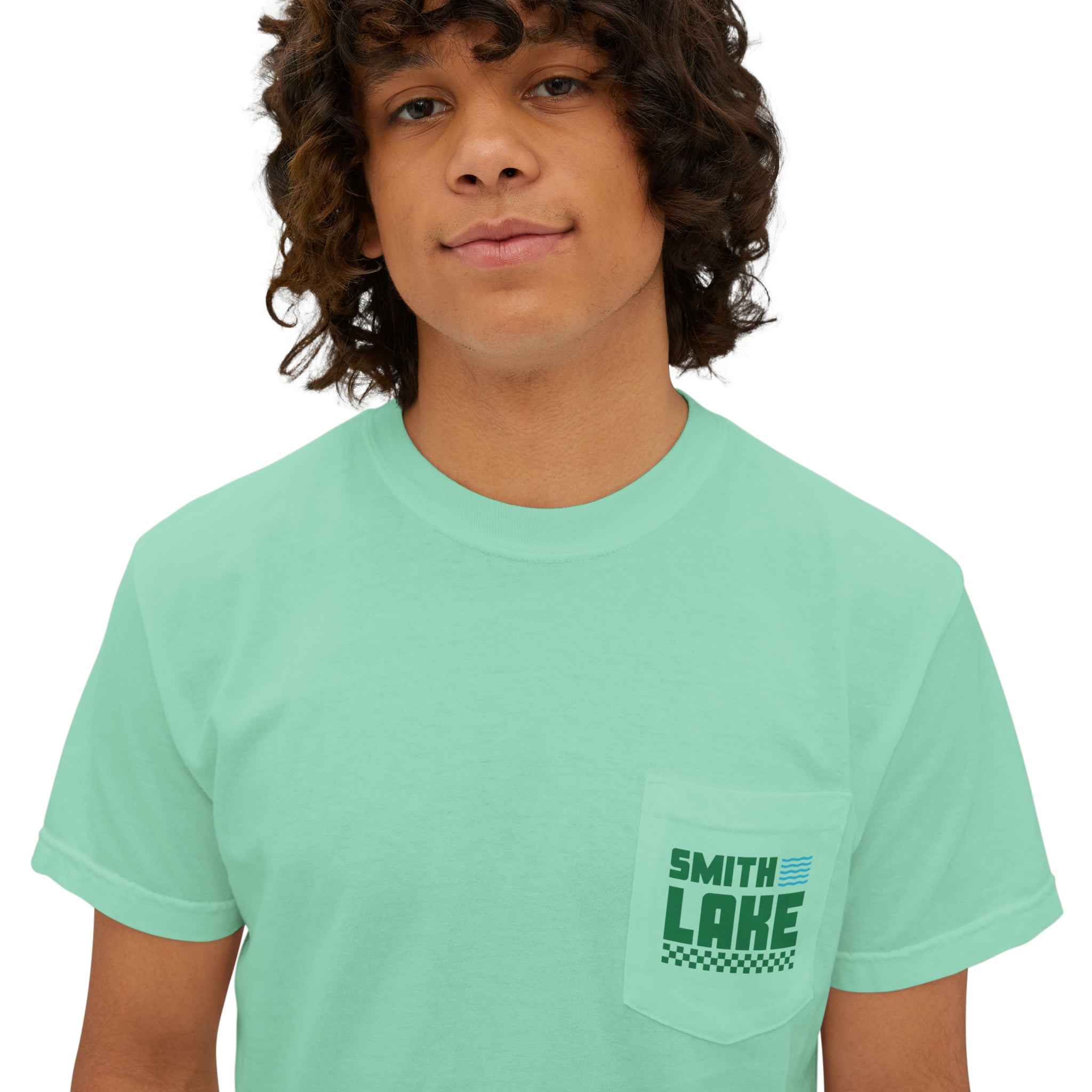 Smith Lake Good Vibes Pocket T-Shirt - Ezra's Clothing - T-Shirt