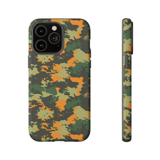 Orange Camo Case