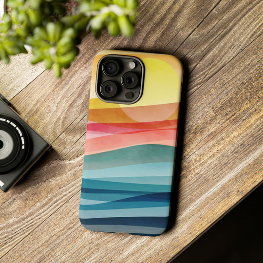 Mountain Sun Case - Dual Layer Tough Case - Fits Many Smartphone Models