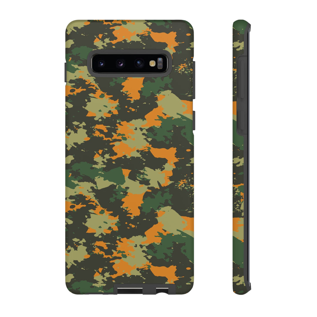 Orange Camo Case