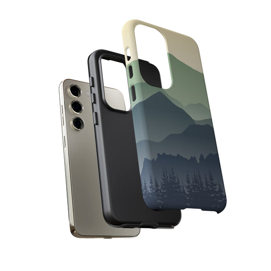 Mountain Explorer Case - Dual Layer Tough Case - Fits Many Smartphone Models