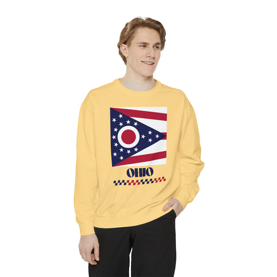 Ohio Retro Sweatshirt - Ezra's Clothing - Sweatshirt