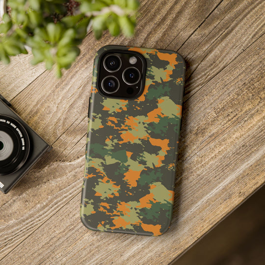 Orange Camo Case