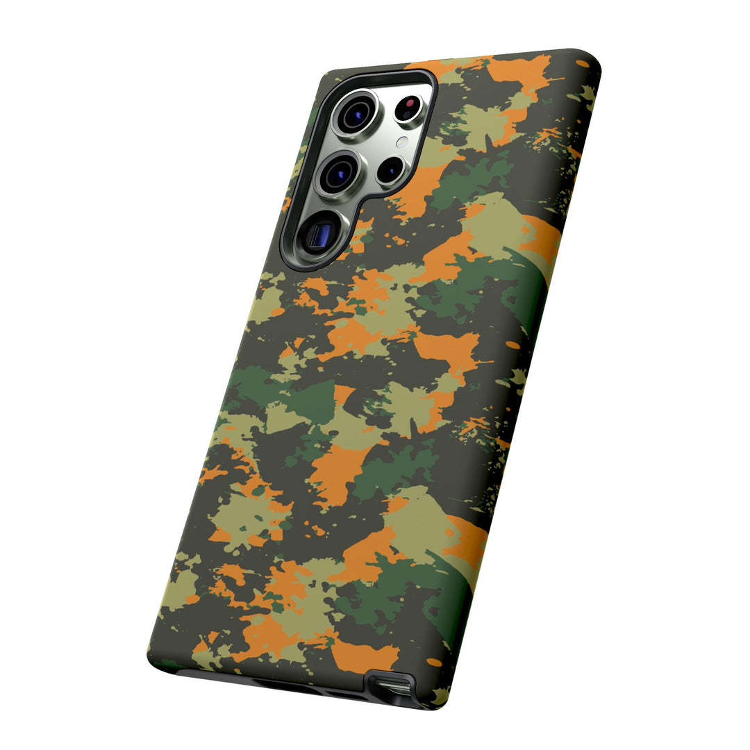 Orange Camo Case