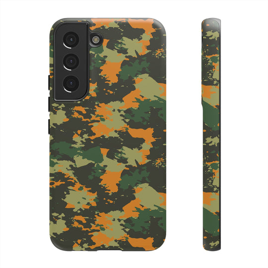 Orange Camo Case